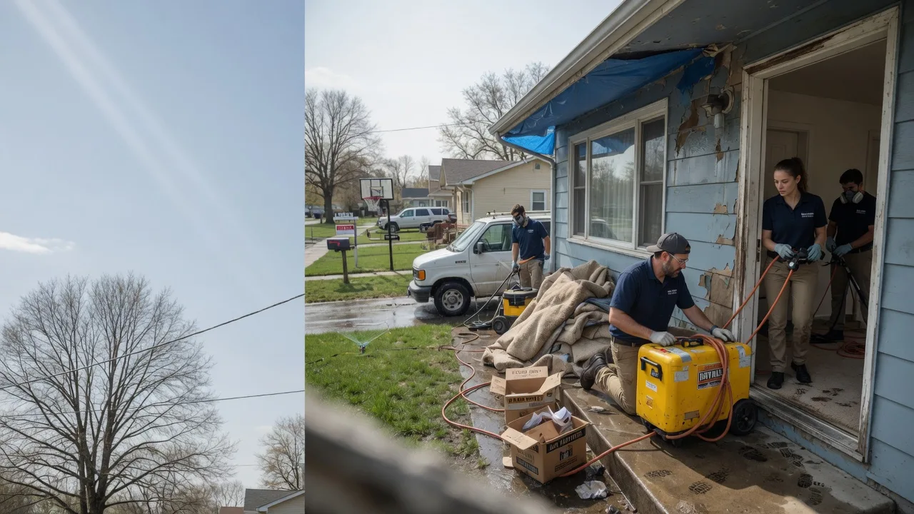 Basement Flood Cleanup in Sandstone, MN near me